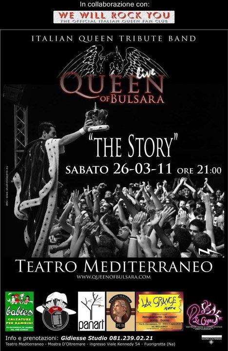 <p style="text-align: justify;">Dietro le quinte dello spettacolo teatrale dei Queen Of Bulsara, storico tributo ai Queen di Napoli</p>
