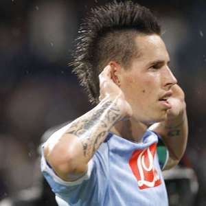 Nelle ultime partite, Marek Hamsik sta giocando prevalentemente da centrocampista ed il suo rendimento è in nettissima crescita
