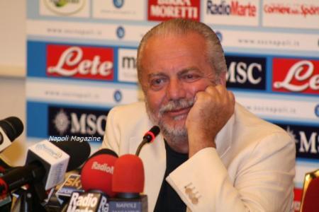 Aurelio De Laurentiis ha parlato in collegamento telefonico in occasione dell'inaugurazione della nuova sala stampa di Castel Volturno
