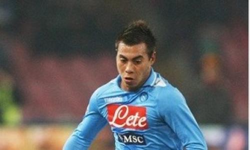Eduardo Vargas ha riportato una distorsione alla caviglia destra nei minuti finali di Napoli-Chievo
