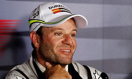Rubens Barrichello, pilota brasiliano che ha corso anche con la Ferrari, nel 2012 correra' il campionato americano delle Indycar
