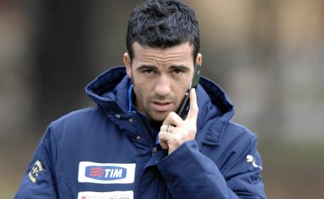 Antonio Di Natale, attaccante dell'Udinese e della Nazionale italiana, ha tenuto una conferenza stampa a Coverciano
