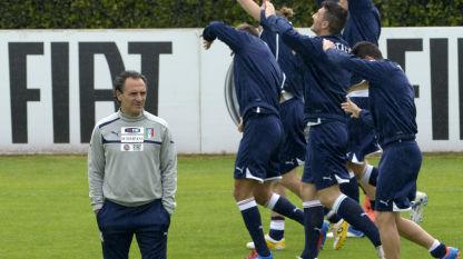 Cesare Prandelli, Commissario Tecnico della Nazionale italiana, ha parlato dal ritiro di Coverciano
