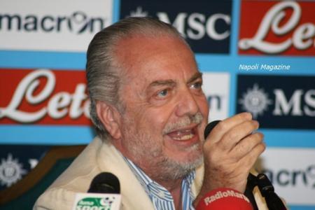 Aurelio De Laurentiis, Presidente del Napoli, ha concesso un'intervista al <strong>Corriere dello Sport
