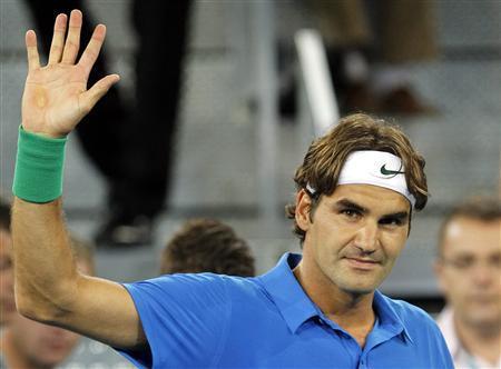 Al Mutua Madrid Open, quarto Masters 1000 della stagione, Roger Federer batte in rimonta il ceco Tomas Berdych con lo score di 3-6 7-5 7-5
