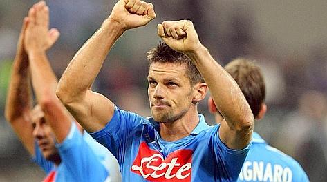 Christian Maggio<strong>,</strong> centrocampista del Napoli, ha parlato alla vigilia della finale di Coppa Italia contro la Juventus
