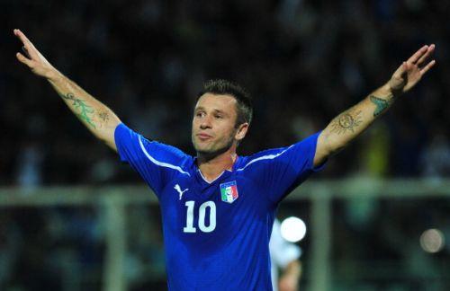 Antonio Cassano ha tenuto una conferenza stampa a <strong>Casa Azzurri</strong>
