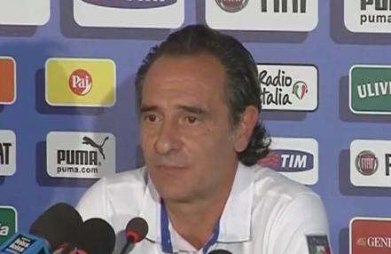 Cesare Prandelli ha tenuto una conferenza stampa a <strong>Casa Azzurri</strong><strong></strong>
