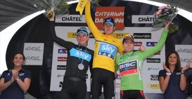 Il Giro del Delfinato si conclude con la vittoria finale del belga di passaporto inglese Bradley Wiggins del Team Sky
