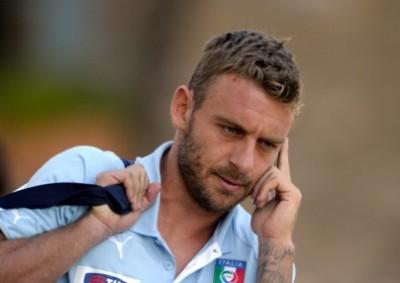 Daniele De Rossi<strong> </strong>ha tenuto una conferenza stampa a Casa Azzurri
