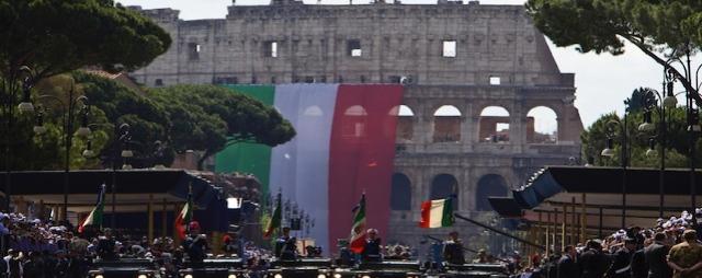 Sono in corso a Roma i festeggiamenti per il 2 Giugno, Festa della Repubblica
