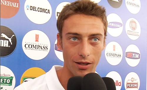 Claudio Marchisio ha tenuto una conferenza stampa a <strong>Casa Azzurri</strong>
