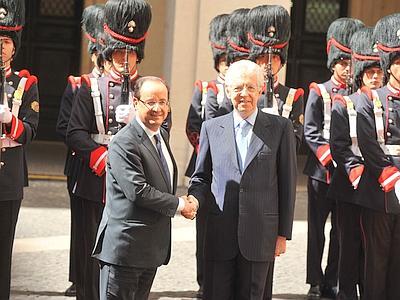 I leader di Italia e Francia a colloquio in vista del summit con Germania e Spagna del 22 giugno a Roma, preludio del vertice UE di Bruxelles
