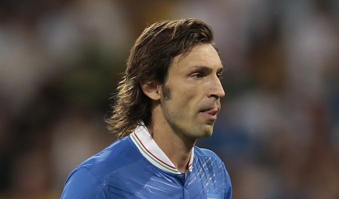 Andrea Pirlo ha tenuto una conferenza stampa a <strong>Casa Azzurri</strong>
