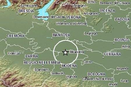 Una nuova scossa di terremoto è stata registrata alle 8.48 in Emilia-Romagna: magnitudo 3.6, profondità 6.1 chilometri
