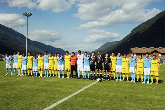 Il Napoli ha battuto la Rappresentativa trentina per 9-0 nella prima amichevole stagionale
