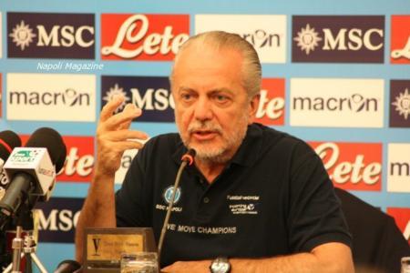 Aurelio De Laurentiis, Presidente del Napoli, è intervenuto ai microfoni di Radio Marte
