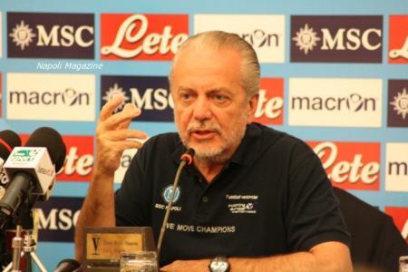 Aurelio De Laurentiis, Presidente del Napoli, è intervenuto ai microfoni di Radio Marte
