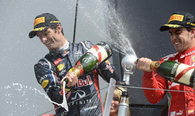 Mark Webber (Red Bull), ha vinto il Gran Premio di Gran Bretagna, nona prova del Campionato del Mondo di Formula 1 2012, a Silverstone
