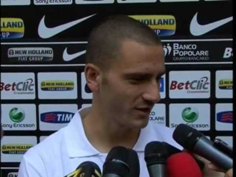 Leonardo Bonucci sarà ascoltato, insieme ad Andrea Ranocchia, il 15 luglio nell'ambito del filone di Bari del calcioscommesse
