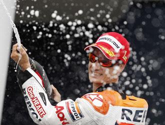 Daniel Pedrosa ha trionfato nella classe MotoGp del Gran Premio di Germania, ottava prova del Motomondiale. Sul circuito del Sachsenring
