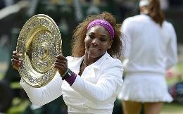 E' Serena Williams la regina di Wimbledon: l'americana ha superato in tre set con lo score di 6-1 5-7 6-2 la polacca Agnieszka Radwanska
