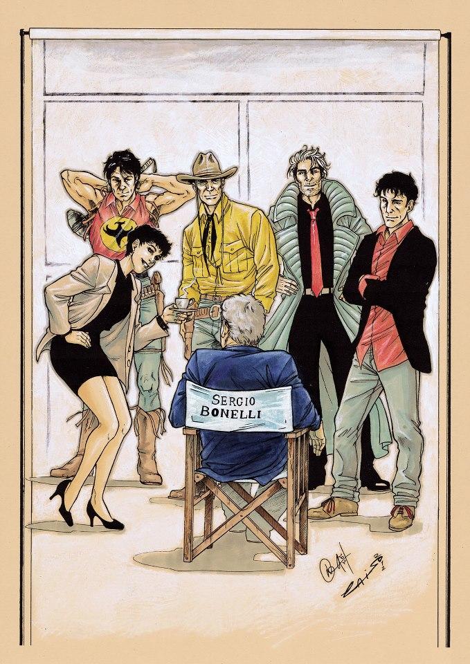 Come i protagonisti dei suoi fumetti, Sergio Bonelli è un uomo comune che si trasforma in eroe del quotidiano
