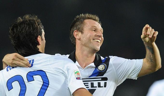 Il Torino voleva vedere se era all'altezza delle grandi. L'Inter cercava il riscatto dopo il ko con la Roma. Ha vinto Stramaccioni, 2-0 con i gol di Milito e Cassano
