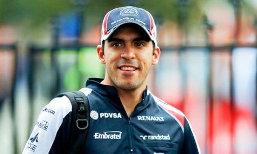 Pastor Maldonado è stato penalizzato per aver ostacolato la Force India di Nico Hulkenberg nel corso della Q1 delle qualifiche del Gran Premio del Belgio
