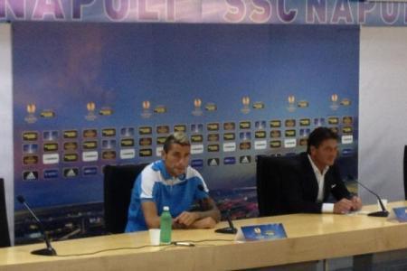 Walter Mazzarri e Valon Behrami hanno parlato alla vigilia dell'esordio in Europa League contro gli svedesi dell'Aik Solna


