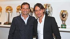 Massimiliano Allegri e Pippo Inzaghi si sono chiariti dopo l'incontro poco amichevole di due giorni fa al Vismara
