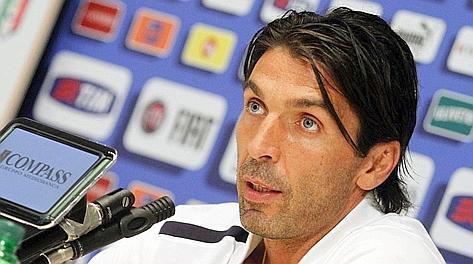 Gianluigi Buffon, portiere e capitano della Nazionale italiana di calcio, ha parlato in conferenza stampa a Coverciano
