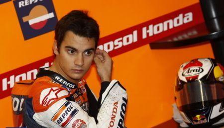 Daniel Pedrosa conquista il primo posto nella MotoGp sul circuito di Motegi, in Giappone. Alle sue spalle il leader della classifica Jorge Lorenzo
