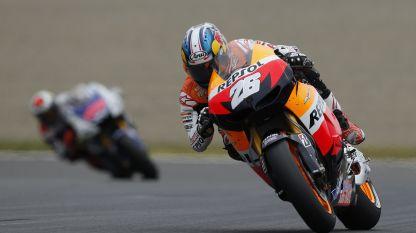 Pedrosa vince in Malesia. Le condizioni della pista non assicuravano la sicurezza per i piloti: la bandiera rossa ha determinato la fine della corsa
