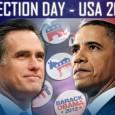 Grande copertura mediatica sulle emittenti televisive italiane per seguire in diretta la sfida elettorale tra il presidente uscente degli Stati Uniti Obama e il repubblicano Romney