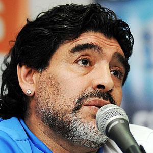 Diego Armando Maradona, tornato a Napoli lunedì scorso