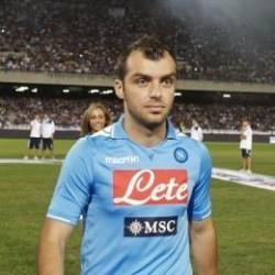 Il macedone Goran Pandev  con il suo gol regala tre punti al Napoli