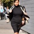 Pancioni a confronti. La splendida silhoutte di Belen a fine gestazione contro una Kim Kardashian eccessivamente "in carne" per essere al sesto. Consigli per mantenersi in forma in gravidanza