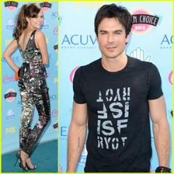 Nina Dobrev e Ian Somerhalder, Miglior Attrice e Miglior Attore nella sezione Sci-Fi