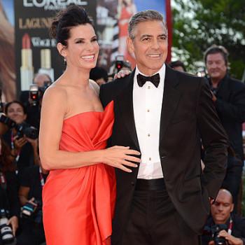 Sandra Bullock e George Clooney alla 70esima Mostra del Cinema di Venezia per presentare la loro pellicola Gravity.