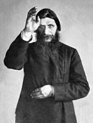 Un'immagine del monaco Rasputin