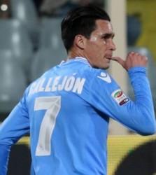 Callejon, autore di una doppietta contro i greci del Kalloni