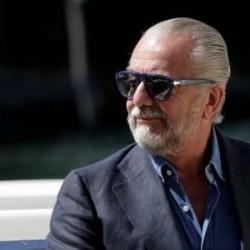 Il presidente  De Laurentiis, rassicura i tifosi sul mercato